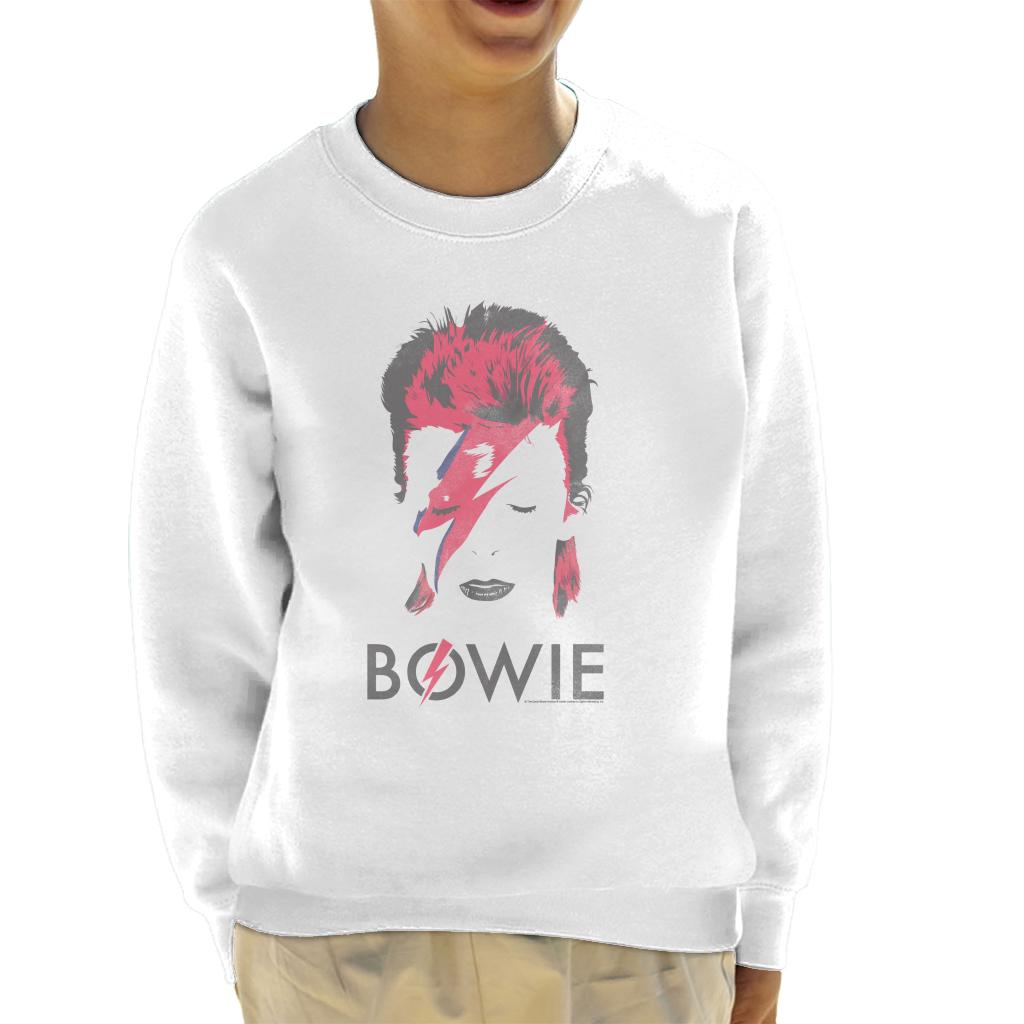 David Bowie Aladdin Sane Album Cover Kid's Sweatshirt-ALL + EVERY