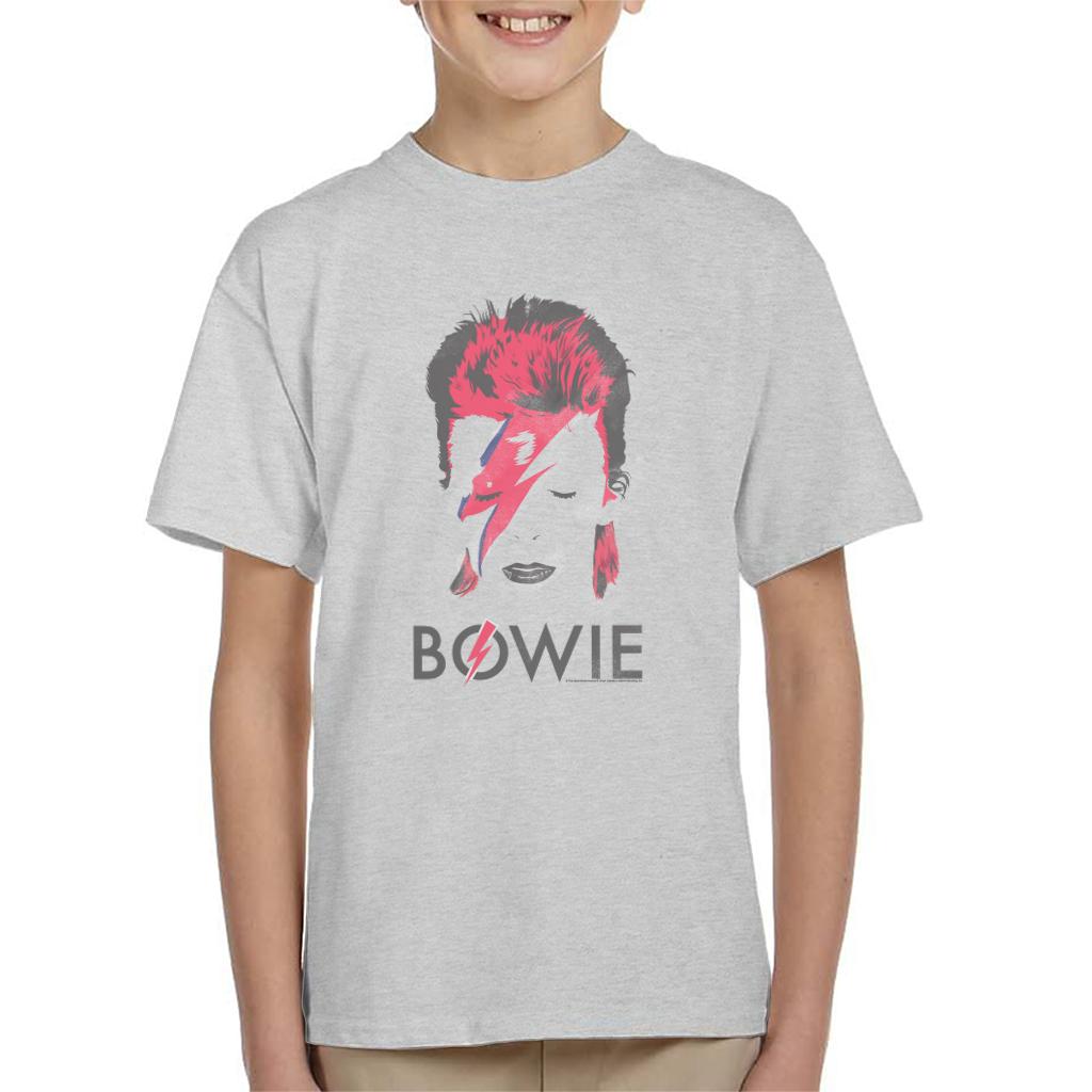 David Bowie Aladdin Sane Album Cover Kid's T-Shirt-ALL + EVERY