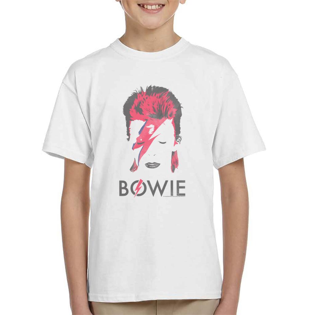 David Bowie Aladdin Sane Album Cover Kid's T-Shirt-ALL + EVERY