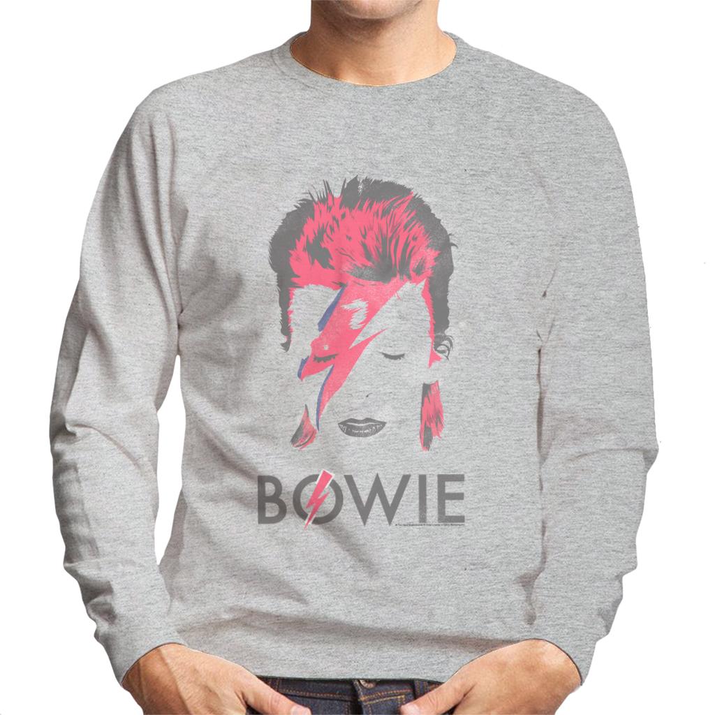 David Bowie Aladdin Sane Album Cover Men's Sweatshirt-ALL + EVERY