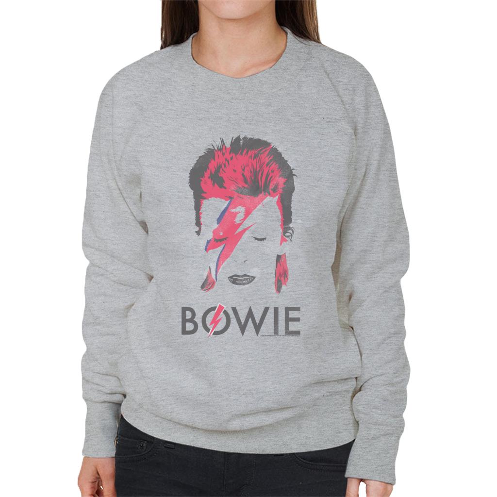 David Bowie Aladdin Sane Album Cover Women's Sweatshirt-ALL + EVERY