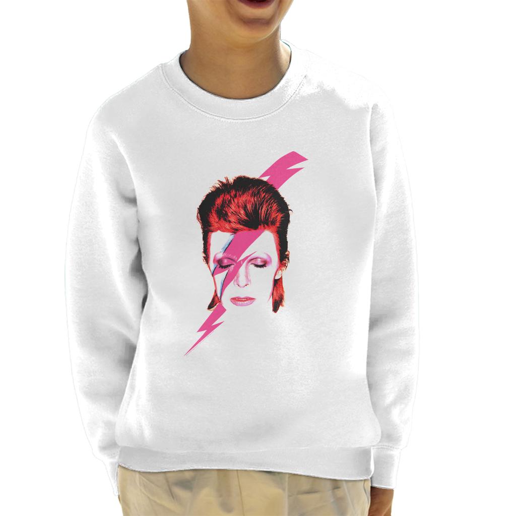 David Bowie Aladdin Sane Lightning Bolt Kid's Sweatshirt-ALL + EVERY