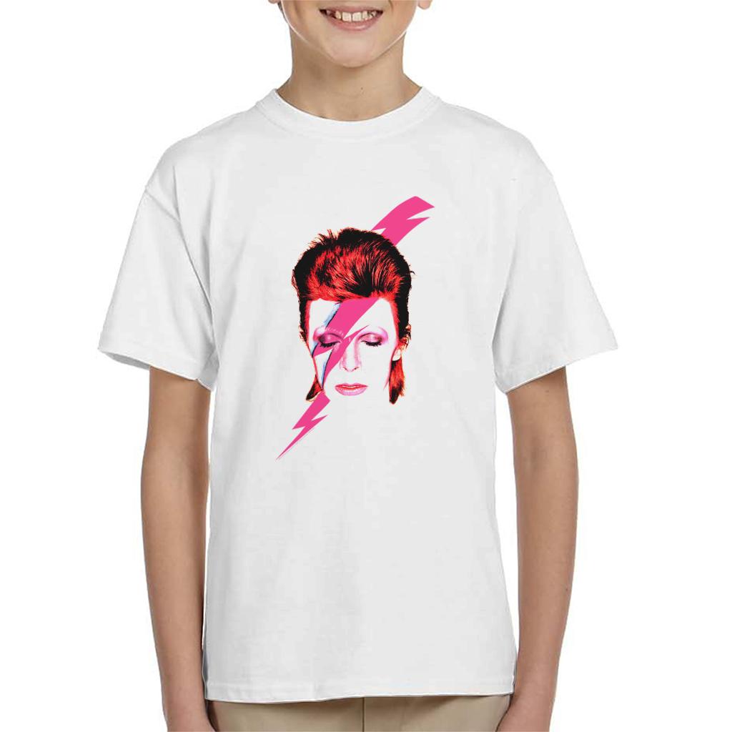 David Bowie Aladdin Sane Lightning Bolt Kid's T-Shirt-ALL + EVERY