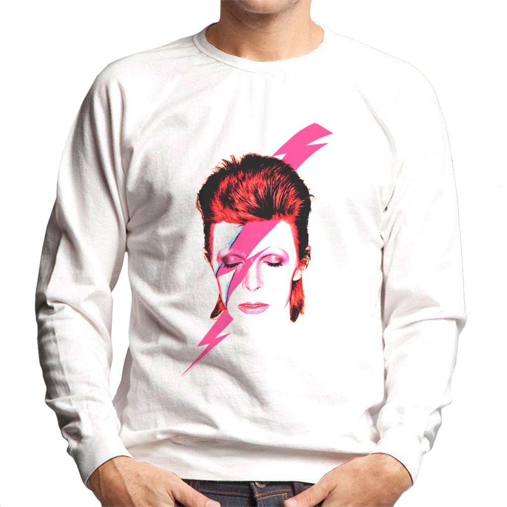 David Bowie Aladdin Sane Lightning Bolt Men's Sweatshirt-ALL + EVERY