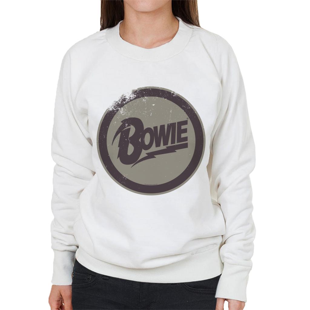 David Bowie Diamond Dogs Black Badge Women's Sweatshirt-ALL + EVERY