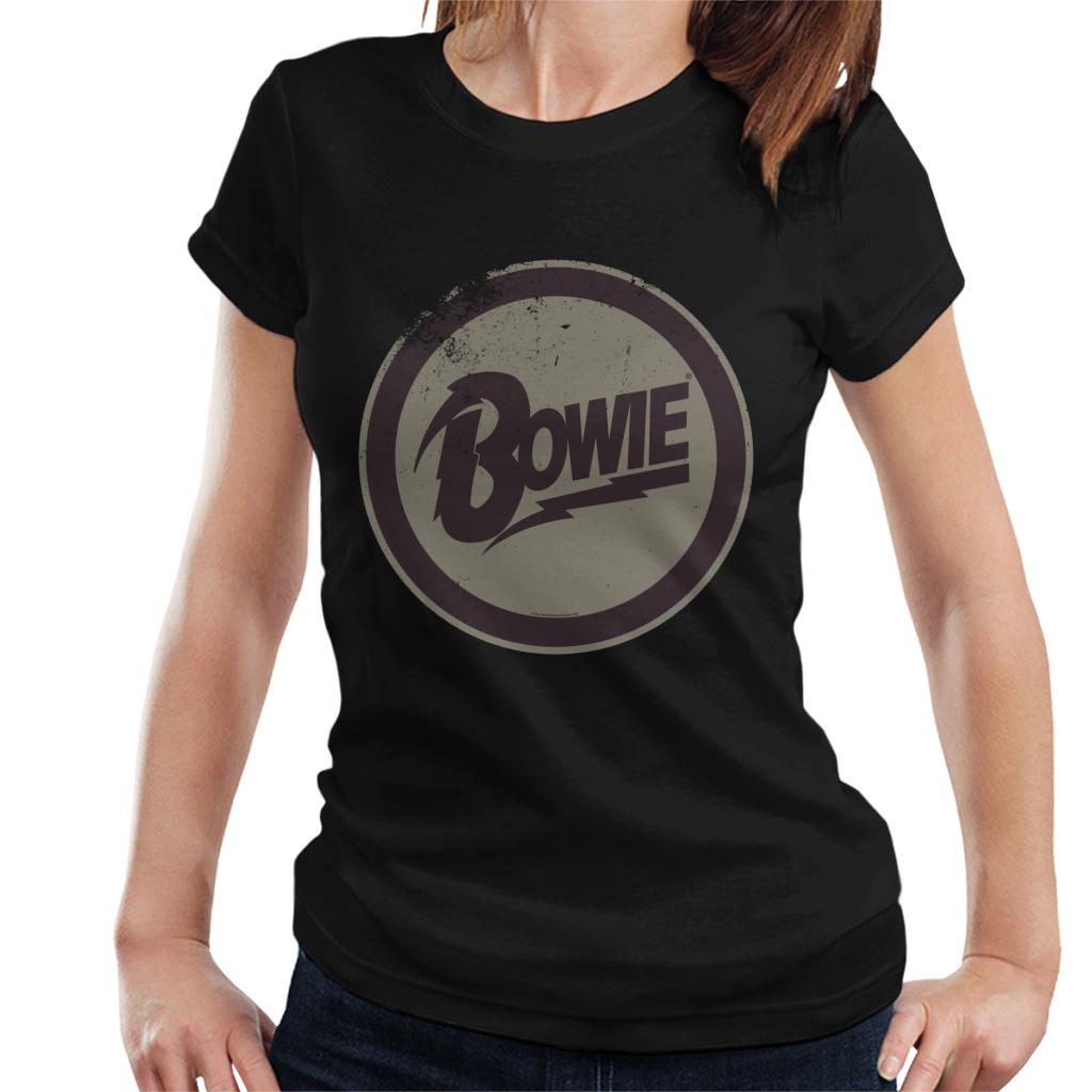 David Bowie Diamond Dogs Black Badge Women's T-Shirt-ALL + EVERY