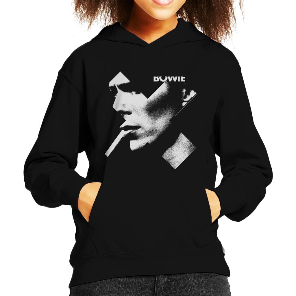 David Bowie Cross Smoke Kid's Hooded Sweatshirt-ALL + EVERY