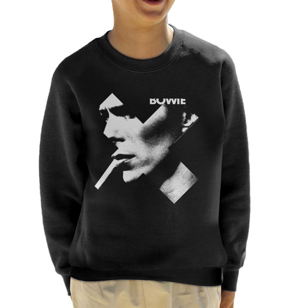 David Bowie Cross Smoke Kid's Sweatshirt-ALL + EVERY