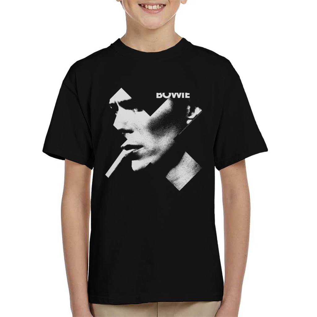 David Bowie Cross Smoke Kid's T-Shirt-ALL + EVERY