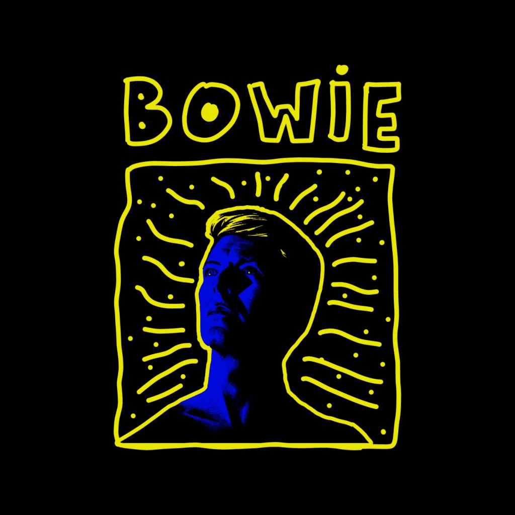 David Bowie 90s Frame Men's T-Shirt-ALL + EVERY