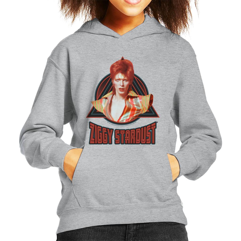 David Bowie As Ziggy Stardust Kid's Hooded Sweatshirt-ALL + EVERY