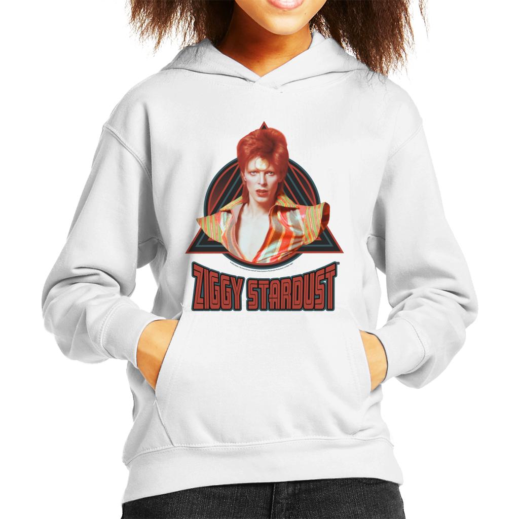 David Bowie As Ziggy Stardust Kid's Hooded Sweatshirt-ALL + EVERY