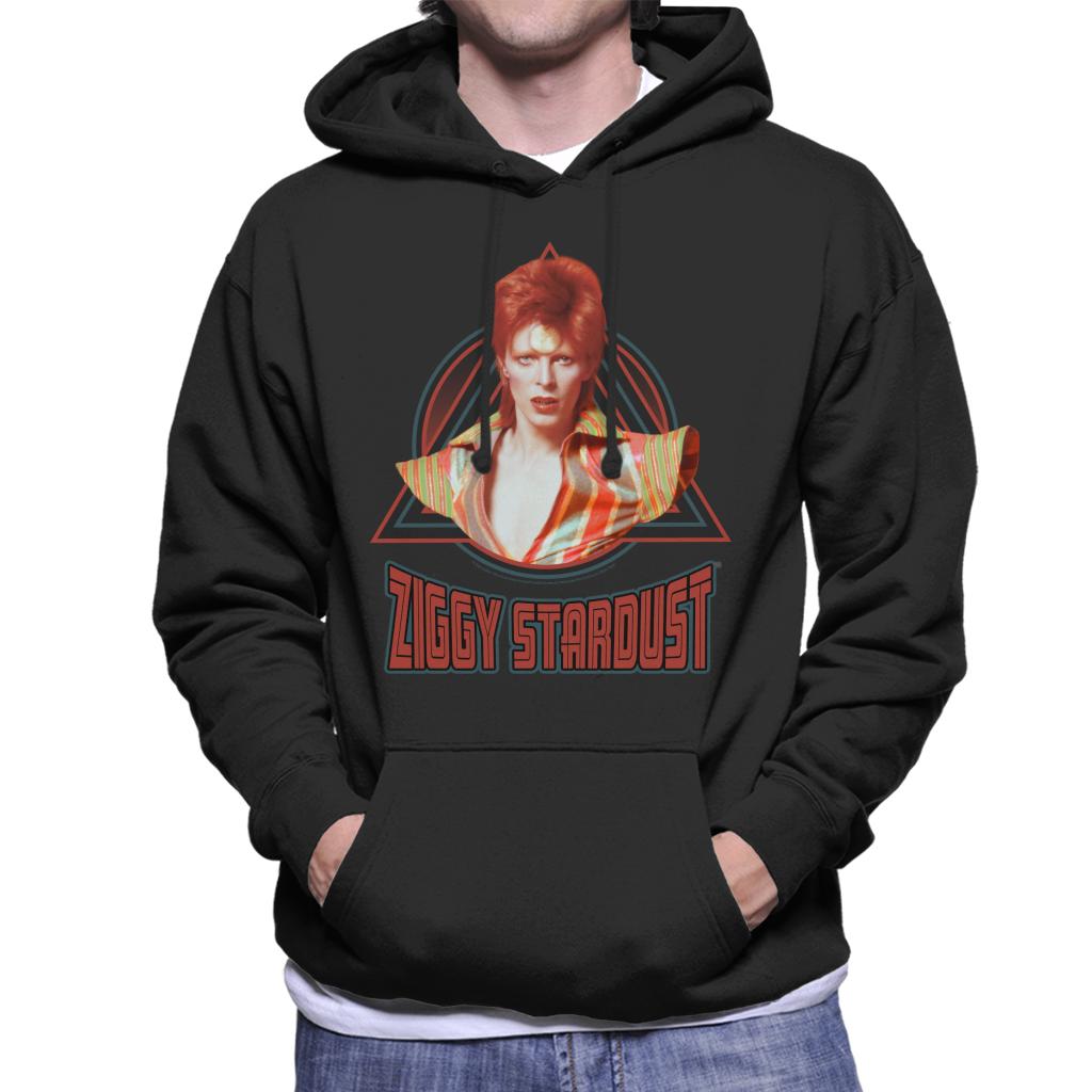 David Bowie As Ziggy Stardust Men's Hooded Sweatshirt-ALL + EVERY