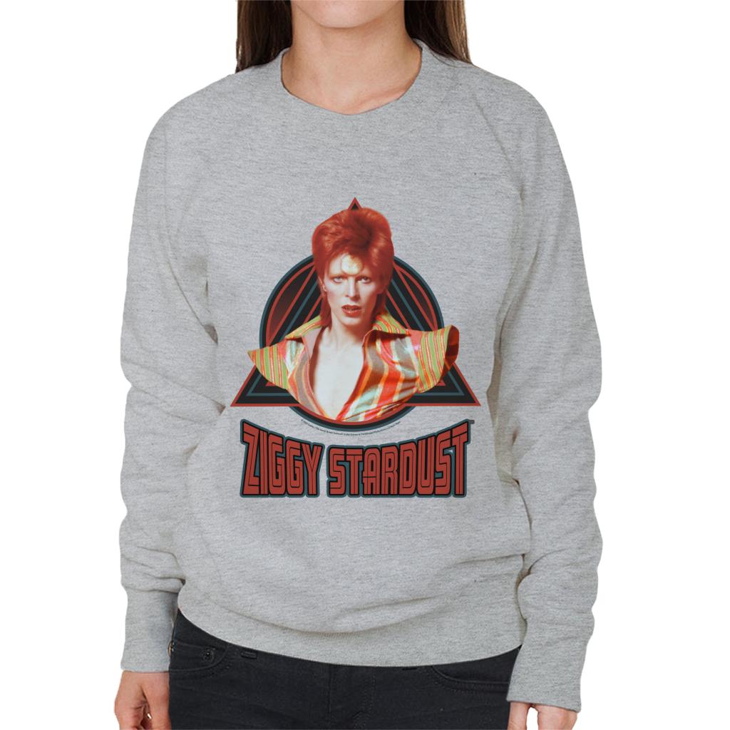 David Bowie As Ziggy Stardust Women's Sweatshirt-ALL + EVERY