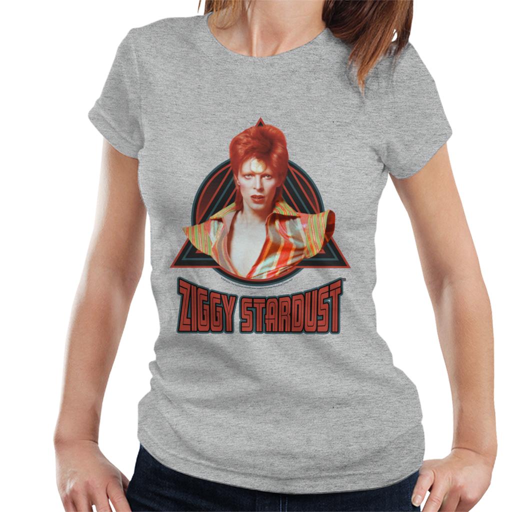 David Bowie As Ziggy Stardust Women's T-Shirt-ALL + EVERY