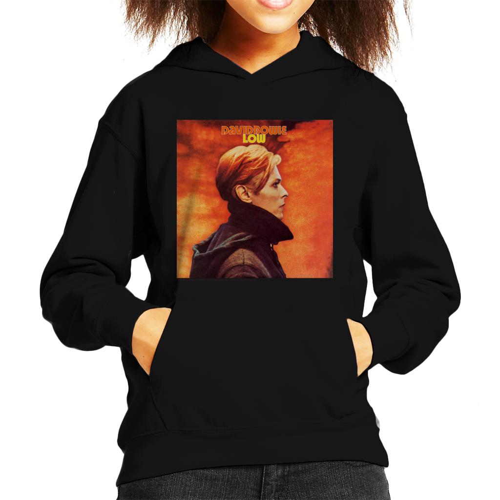 David Bowie Low Album Cover Kid's Hooded Sweatshirt-ALL + EVERY