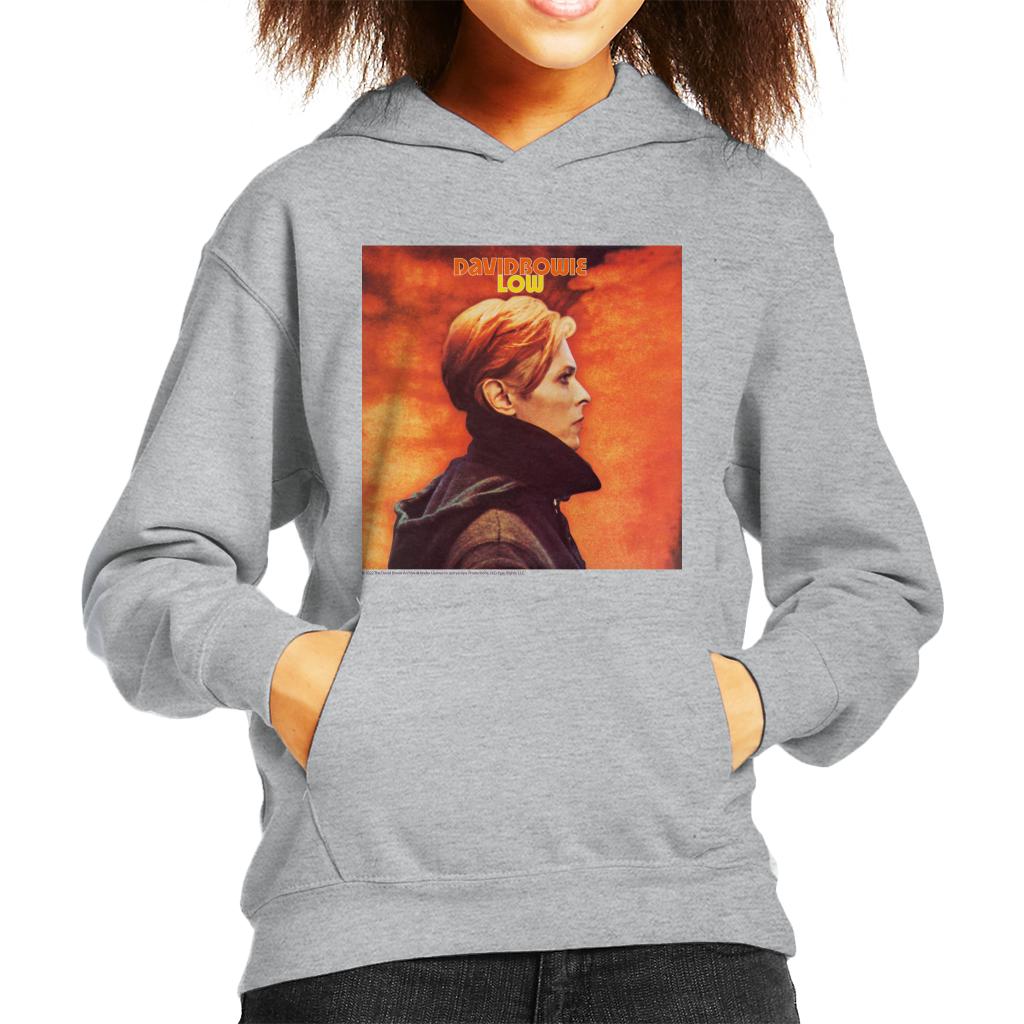 David Bowie Low Album Cover Kid's Hooded Sweatshirt-ALL + EVERY