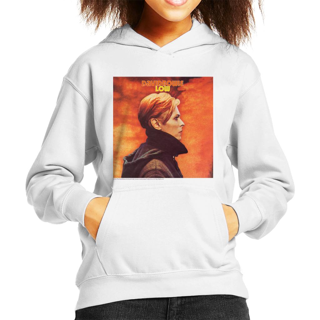 David Bowie Low Album Cover Kid's Hooded Sweatshirt-ALL + EVERY