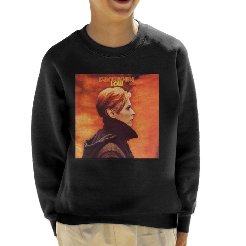 David Bowie Low Album Cover Kid's Sweatshirt-ALL + EVERY