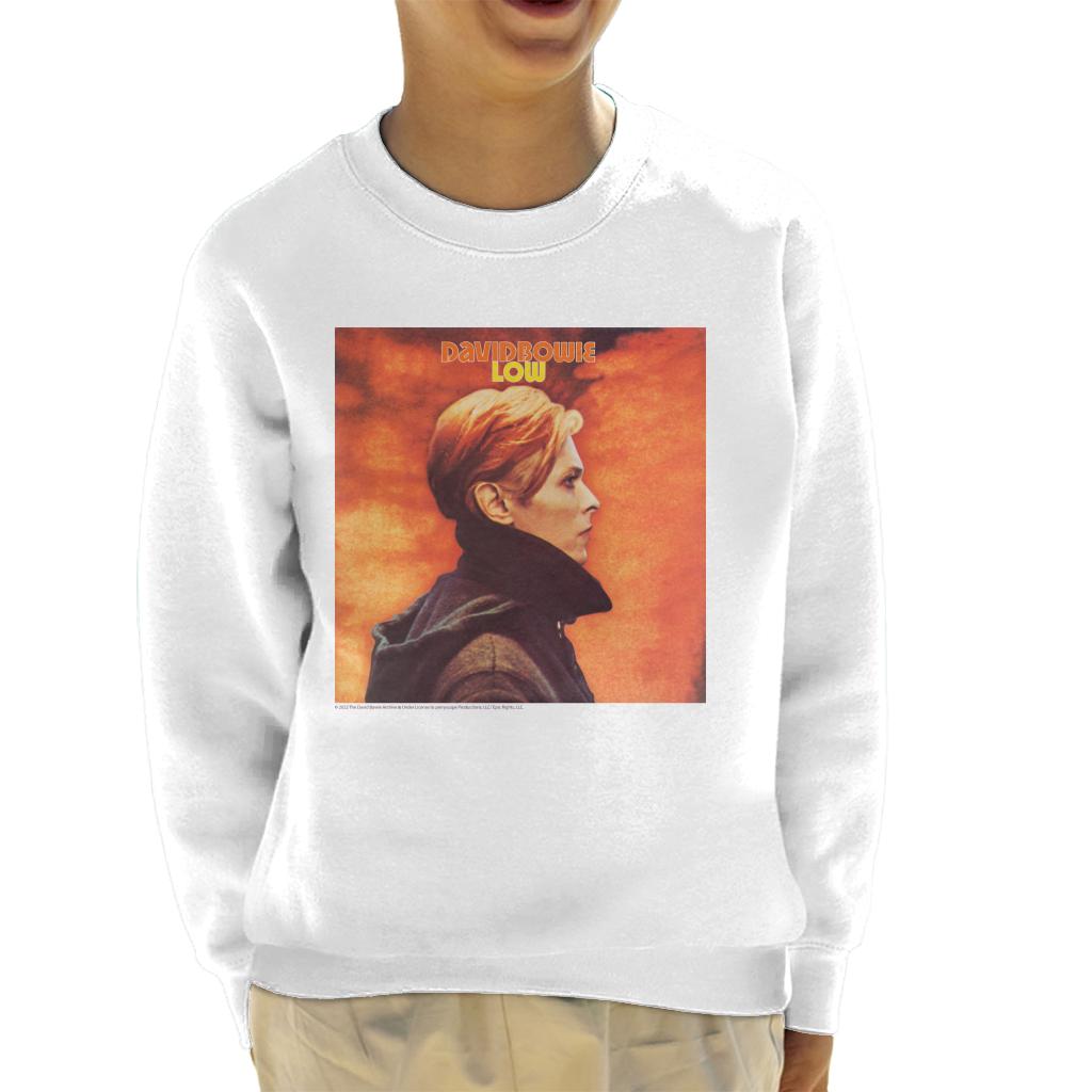 David Bowie Low Album Cover Kid's Sweatshirt-ALL + EVERY