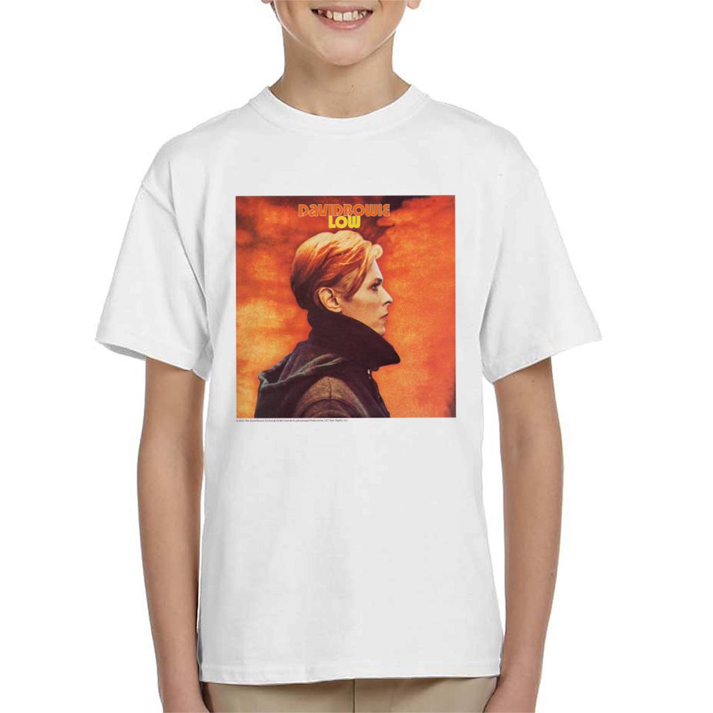 David Bowie Low Album Cover Kid's T-Shirt-ALL + EVERY