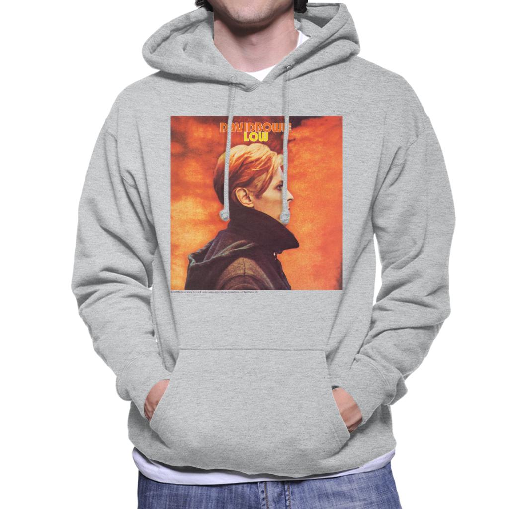 David Bowie Low Album Cover Men's Hooded Sweatshirt-ALL + EVERY