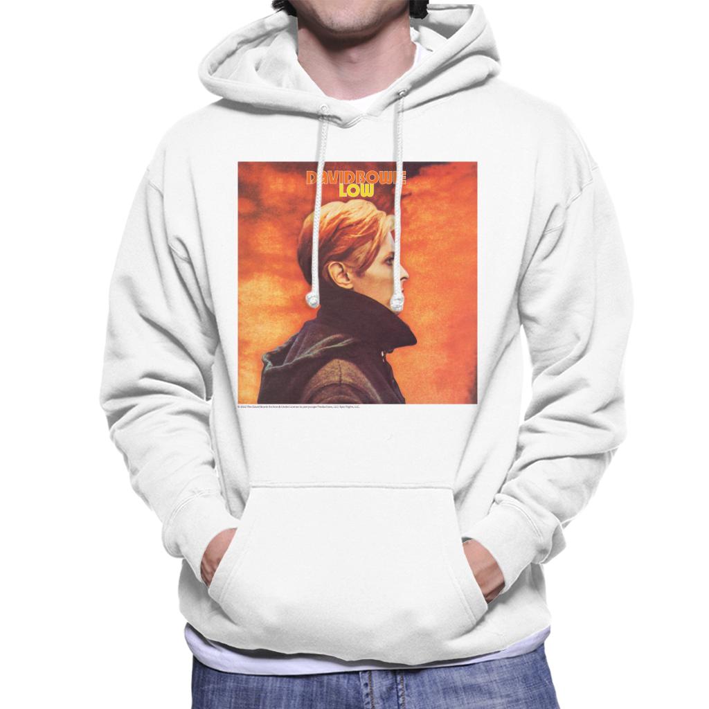 David Bowie Low Album Cover Men's Hooded Sweatshirt-ALL + EVERY