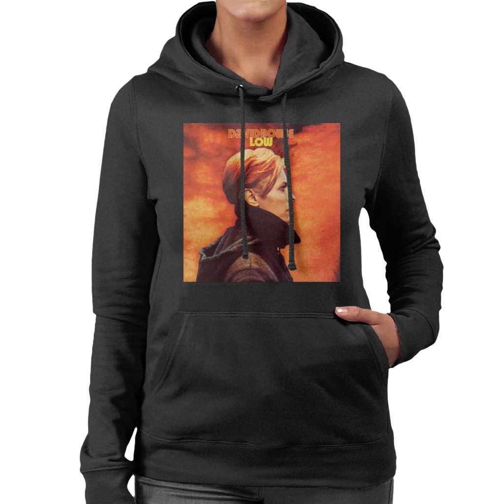 David Bowie Low Album Cover Women's Hooded Sweatshirt-ALL + EVERY