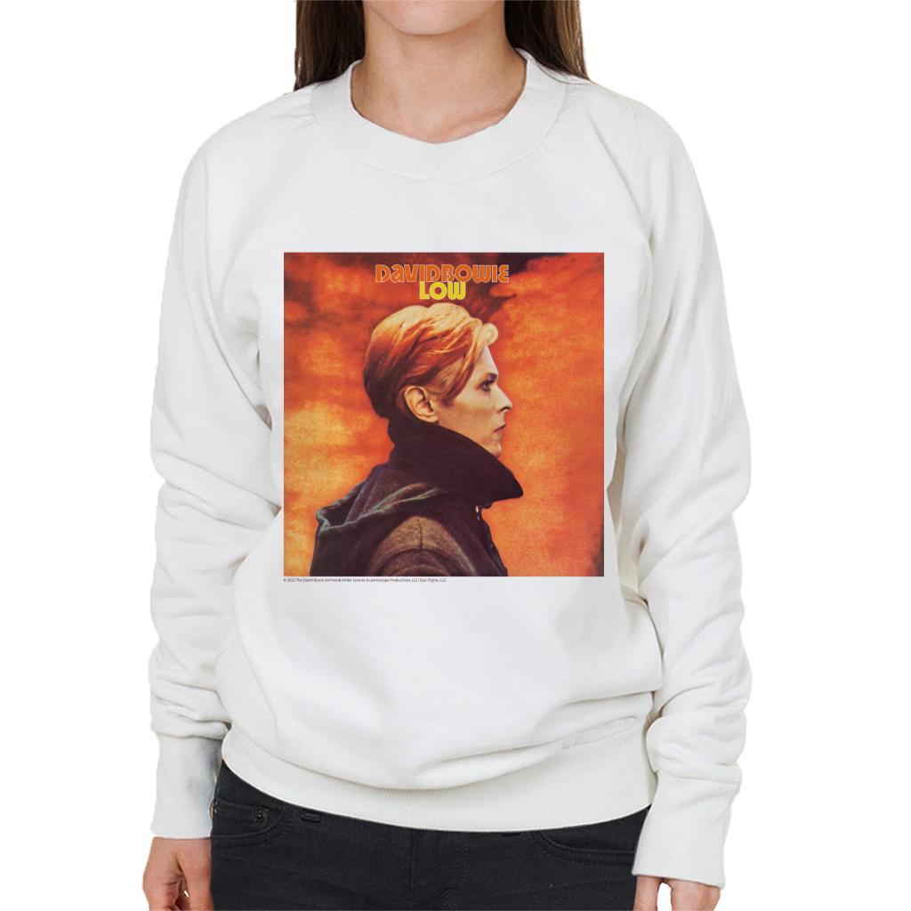 David Bowie Low Album Cover Women's Sweatshirt-ALL + EVERY