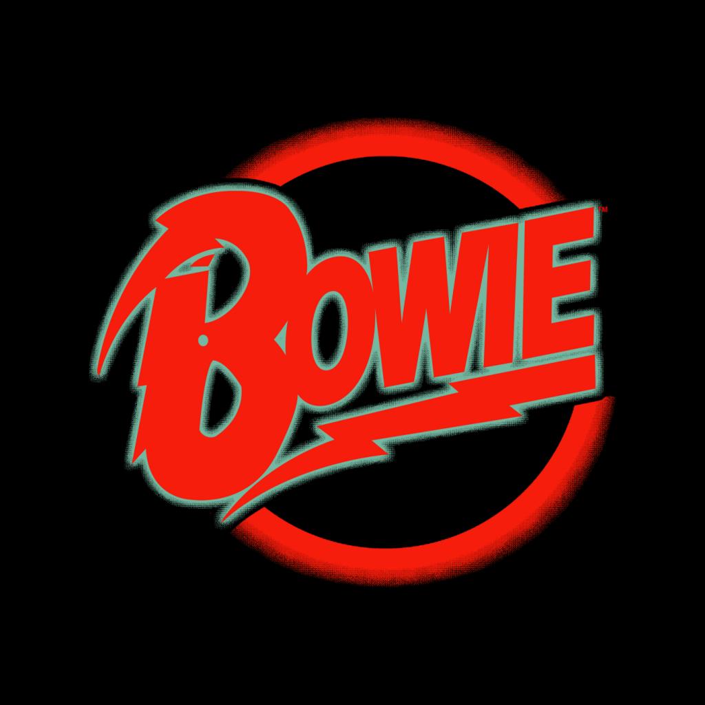 David Bowie Neon Logo Men's T-Shirt-ALL + EVERY