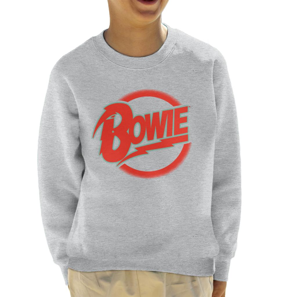 David Bowie Neon Logo Kid's Sweatshirt-ALL + EVERY