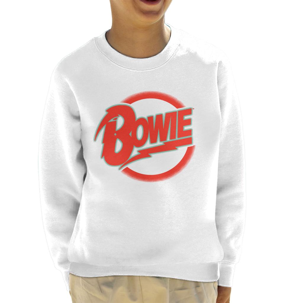 David Bowie Neon Logo Kid's Sweatshirt-ALL + EVERY