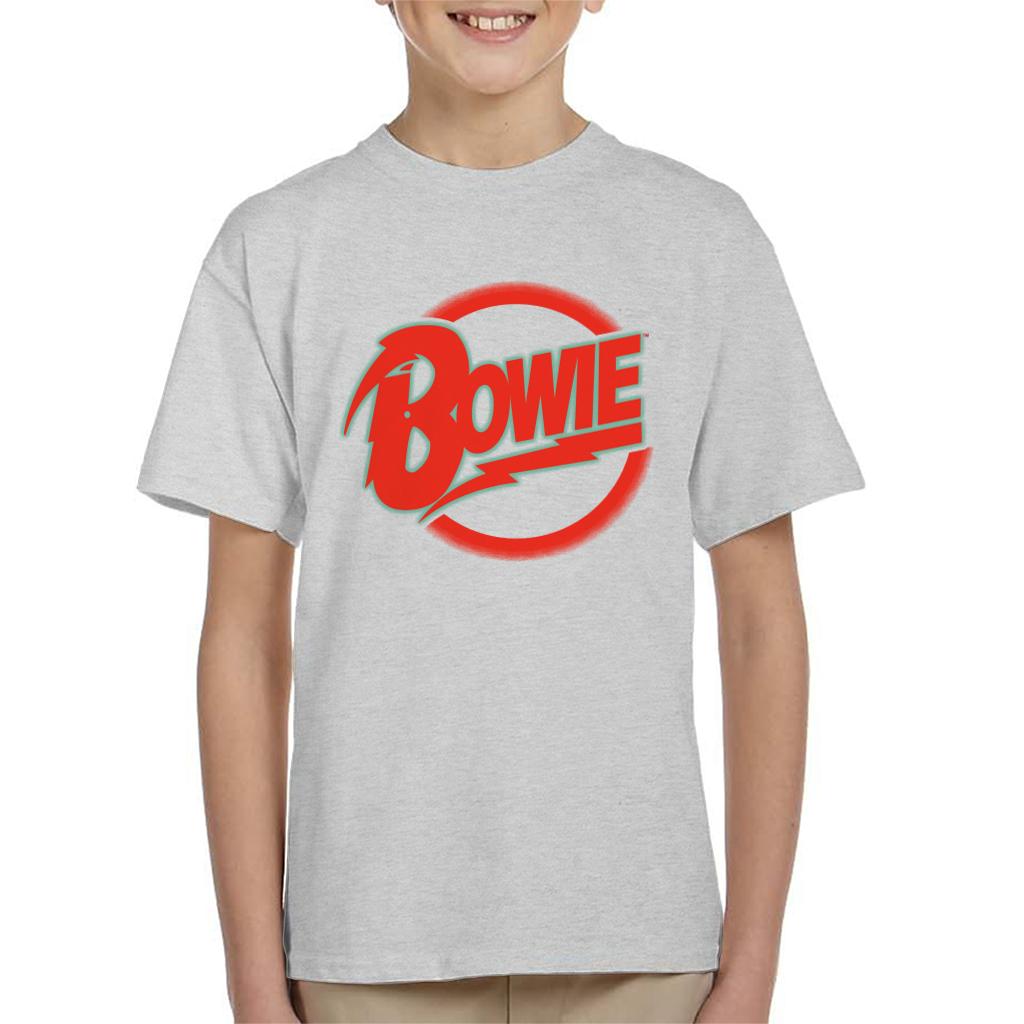 David Bowie Neon Logo Kid's T-Shirt-ALL + EVERY