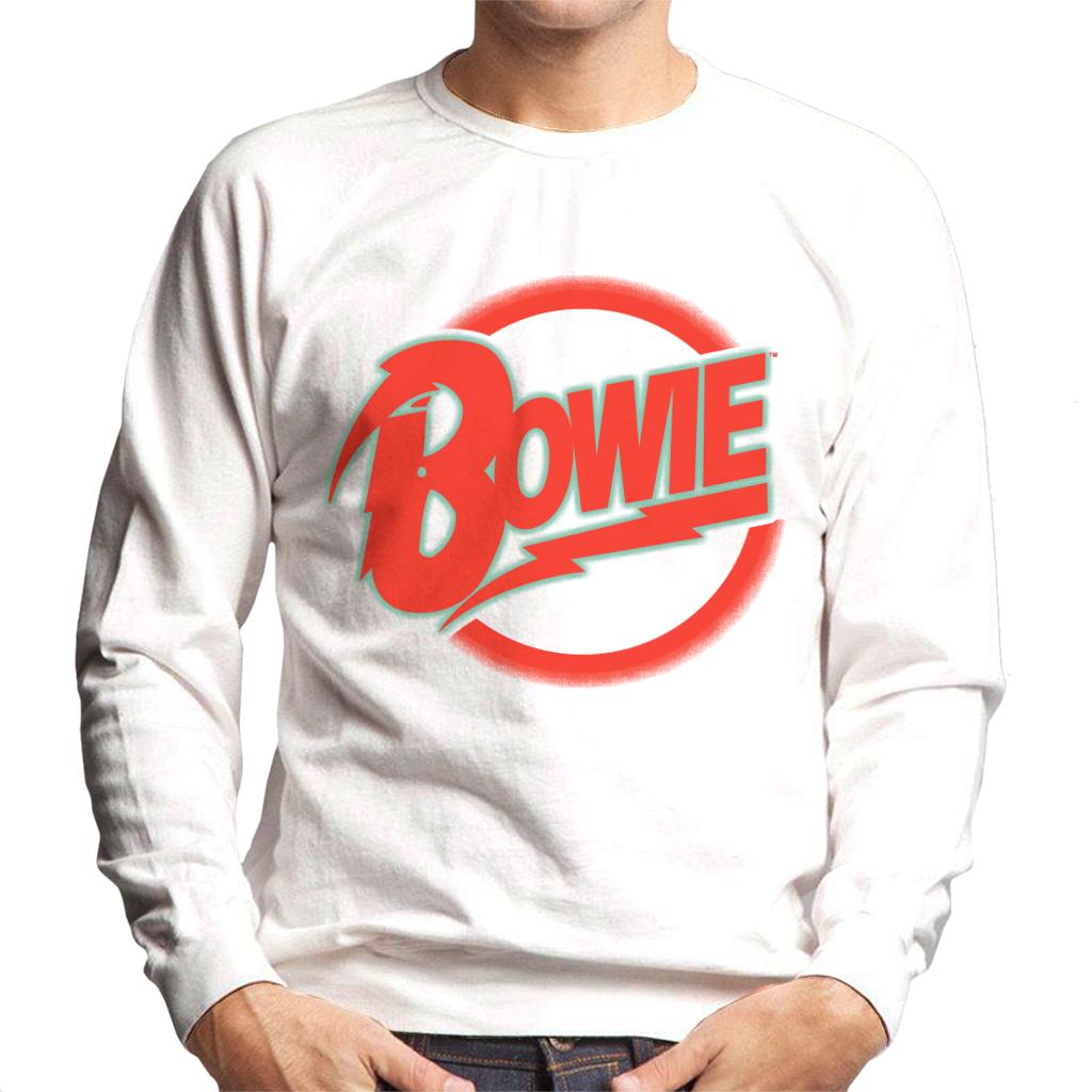 David Bowie Neon Logo Men's Sweatshirt-ALL + EVERY