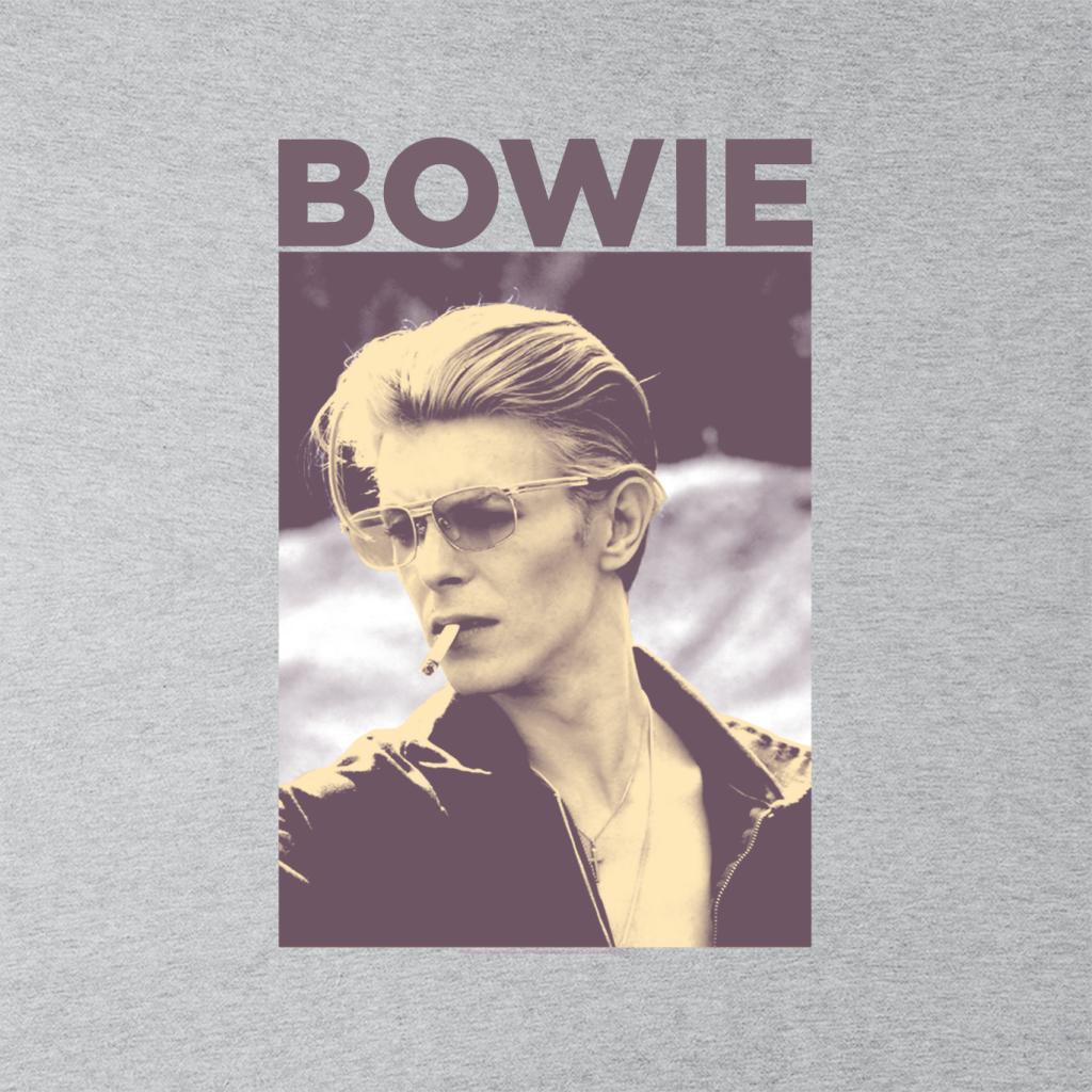 David Bowie Smoking Portrait Men's T-Shirt-ALL + EVERY