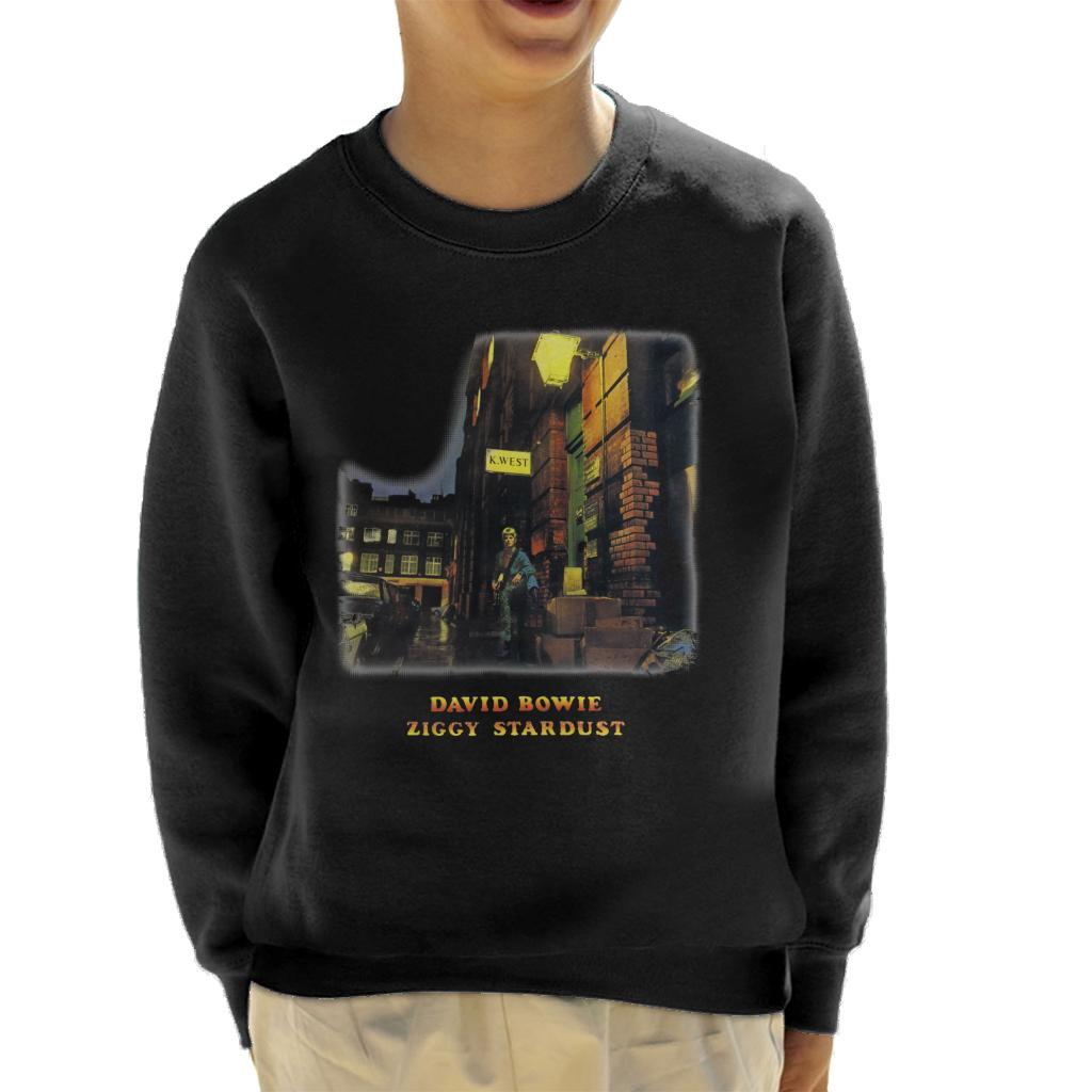 David Bowie K West Ziggy Stardust Kid's Sweatshirt-ALL + EVERY