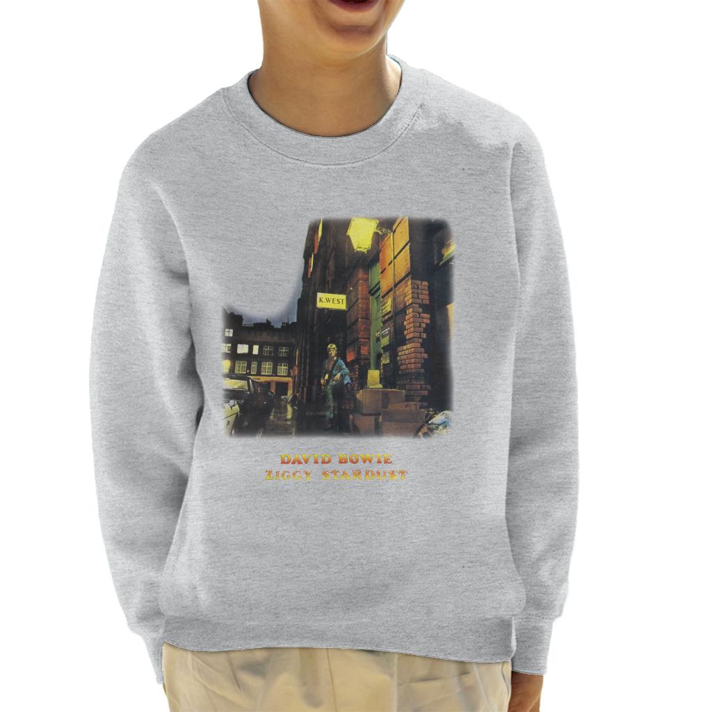 David Bowie K West Ziggy Stardust Kid's Sweatshirt-ALL + EVERY