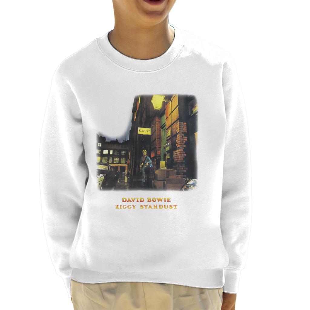 David Bowie K West Ziggy Stardust Kid's Sweatshirt-ALL + EVERY