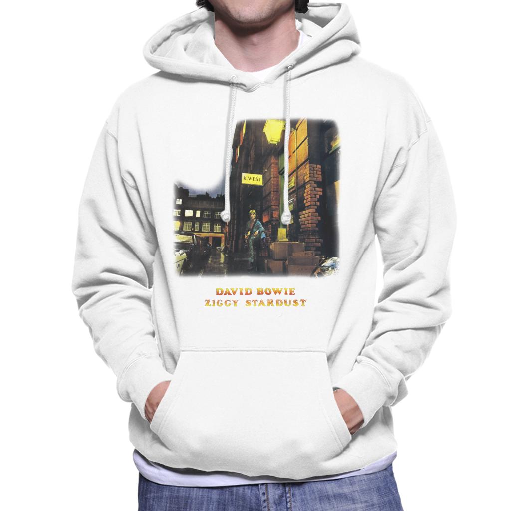 David Bowie K West Ziggy Stardust Men's Hooded Sweatshirt-ALL + EVERY