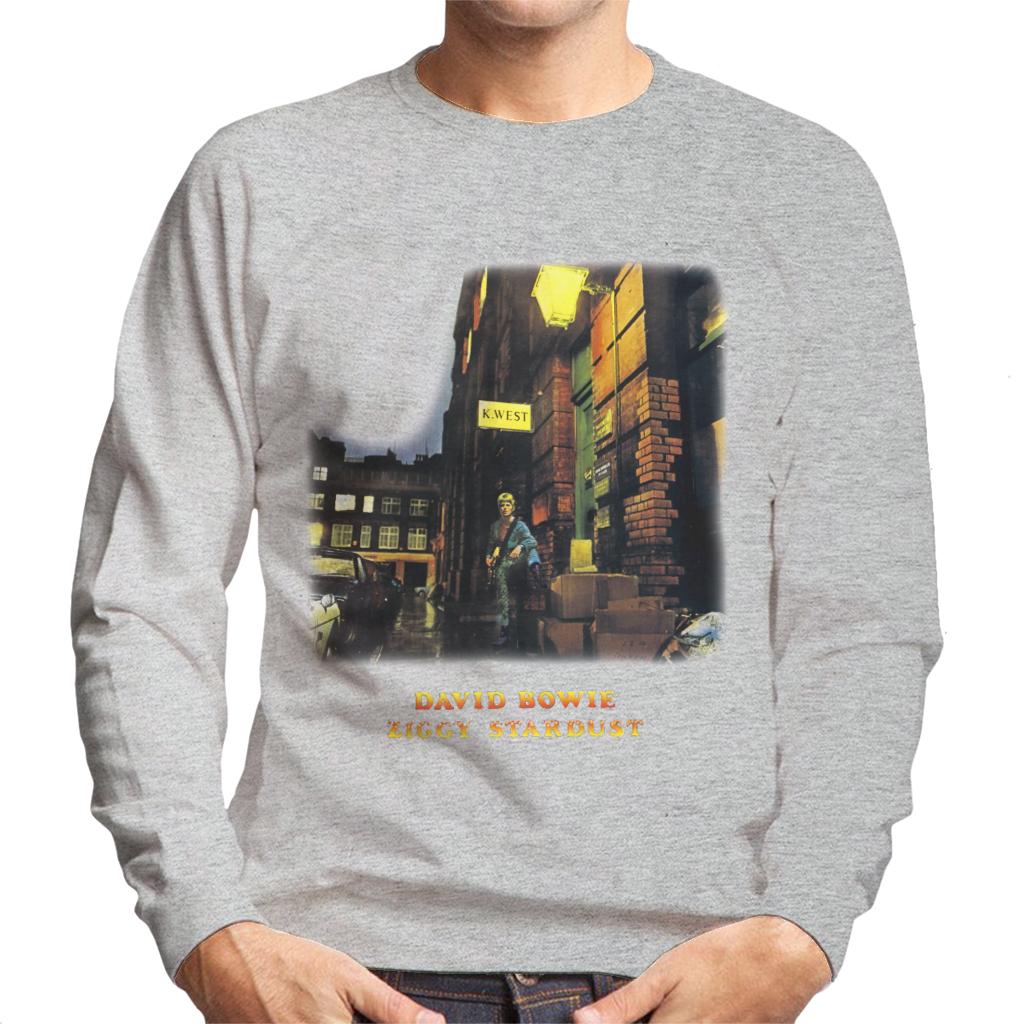 David Bowie K West Ziggy Stardust Men's Sweatshirt-ALL + EVERY