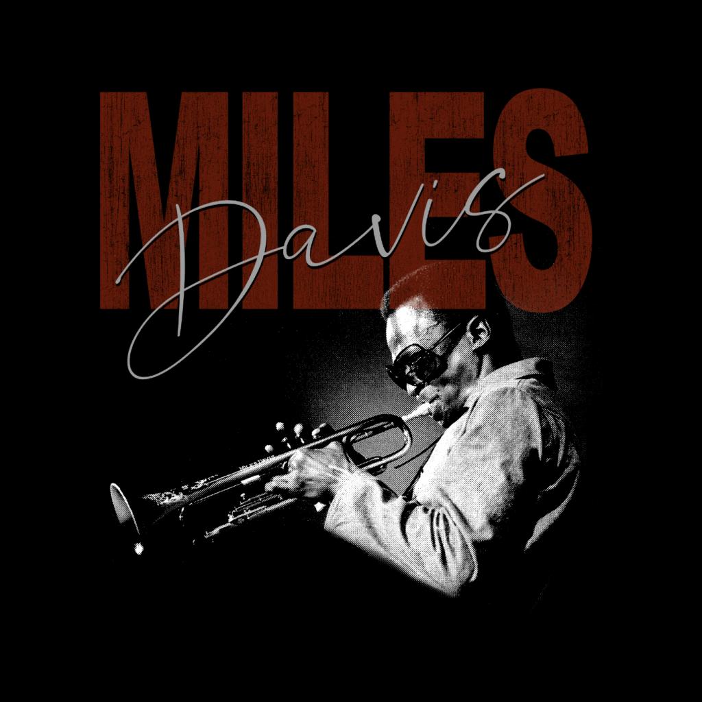 Miles Davis Playing Trumpet Kid's Sweatshirt-ALL + EVERY