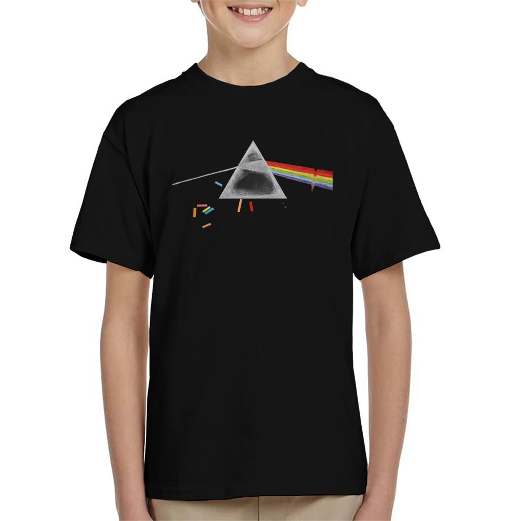 Pink Floyd Chalk Prism Kid's T-Shirt-ALL + EVERY