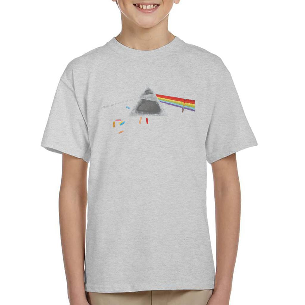 Pink Floyd Chalk Prism Kid's T-Shirt-ALL + EVERY