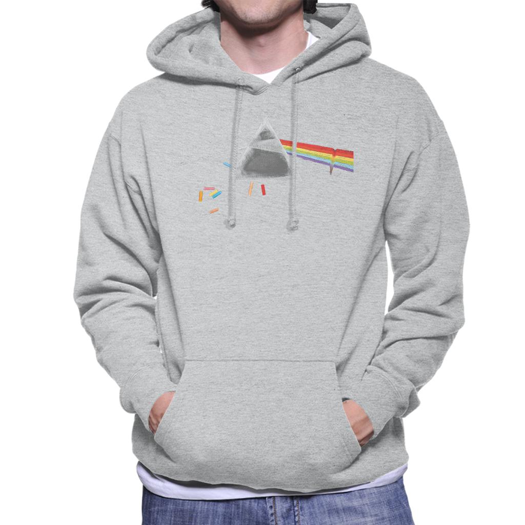 Pink Floyd Chalk Prism Men's Hooded Sweatshirt-ALL + EVERY