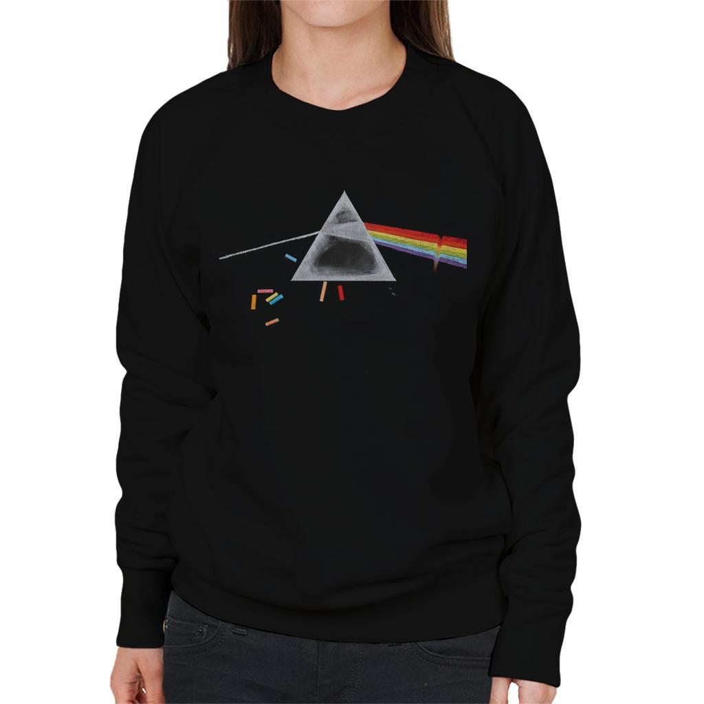 Pink Floyd Chalk Prism Women's Sweatshirt-ALL + EVERY