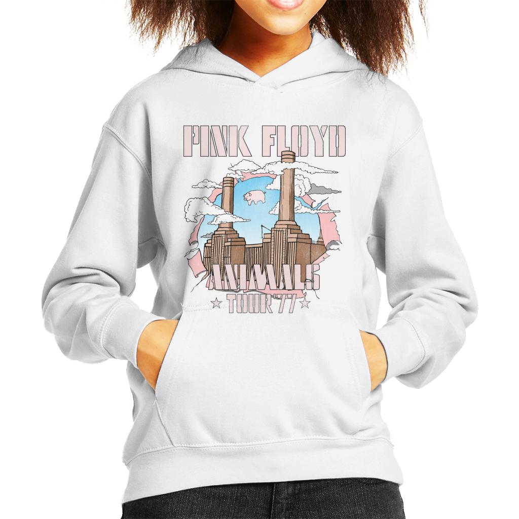 Pink Floyd Animals Tour 77 Kid's Hooded Sweatshirt-ALL + EVERY