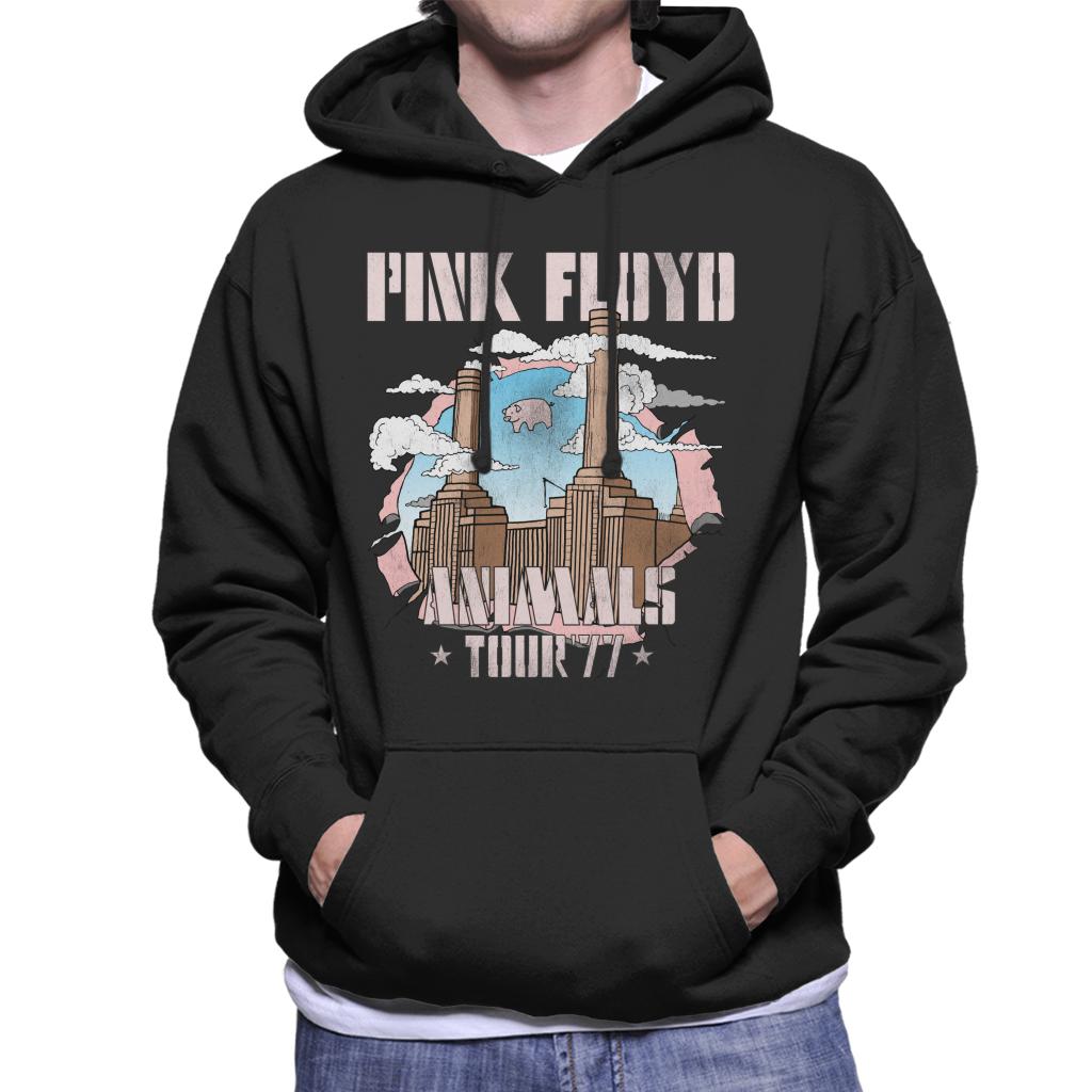 Pink Floyd Animals Tour 77 Men's Hooded Sweatshirt-ALL + EVERY