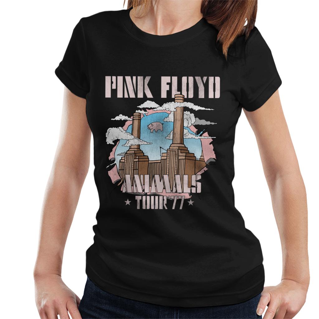 Pink Floyd Animals Tour 77 Women's T-Shirt-ALL + EVERY