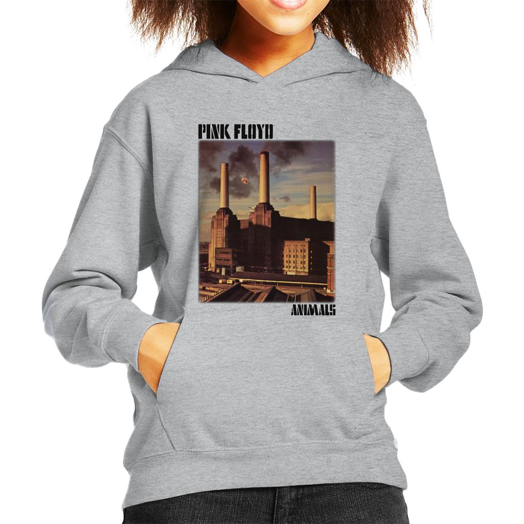 Pink Floyd Animals Factory Album Cover Kid's Hooded Sweatshirt-ALL + EVERY