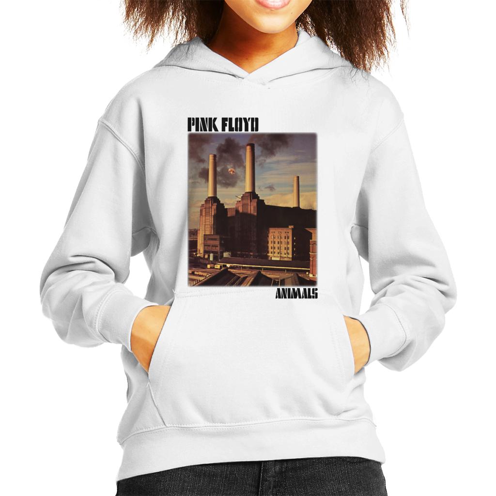 Pink Floyd Animals Factory Album Cover Kid's Hooded Sweatshirt-ALL + EVERY